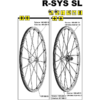 Mavic R-SYS SL Ersatzspeiche Carbon Vorderrad Clincher-Tubular 285 Mm Nippel Silber -SCHALTWERKE 16250 0 Ersatzspeiche Mavic R Sys SL