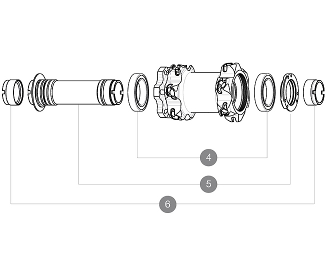 Mavic Crossmax / Deemax Vorderradachse QR 20x110 Mm 4 Mavic Crossmax / Deemax Vorderradachse QR 20x110 Mm – Bild 2