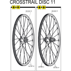 Mavic Crosstrail Speiche Hinterrad Rechts 265 Mm Mod 2011-13