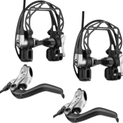 Magura HS33 R Bremsensatz 2 Finger Hebel Silber