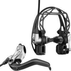 Magura HS33 R Bremse 2 Finger Hebel Silber