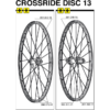 Mavic Crossride Disc Speiche Hinterrad Rechts 261 Mm 26 Zoll Modell 2013