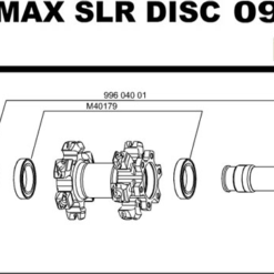 Mavic Crossmax SLR Vorderrad Lagersatz 25x37x7mm Fuer 20 Mm Achse Ab Mod 2009