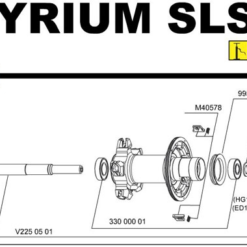 Mavic Lagersatz Hinterrad Type 609+6901 Ab 2013 -SCHALTWERKE 29820 2