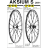 Mavic Aksium S Ersatzspeiche HR Rechts Schwarz 298 Mm Modell 2014 -SCHALTWERKE 30905 0 Ersatzspeiche Mavic Aksium S
