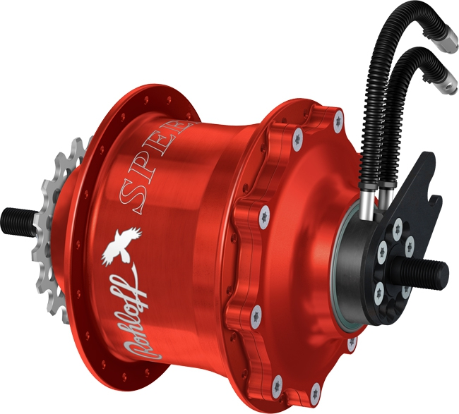 Rohloff Speedhub 500/14 TS OEM 2 Rot 36 Loch 3 Rohloff Speedhub 500/14 TS OEM 2 Rot 36 Loch
