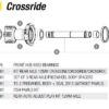 Mavic Crossride Verschraubungskit Links TS2 Hinterrad Nr 10 -SCHALTWERKE 38786 0 Ersatzteil Mavic Crossride TS2 Nabe