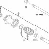 Shimano XTR FH-M988 Disc Hinterradnabe Ersatzteil | Kugellager Links Nr 4 1 Shimano XTR FH-M988 Disc Hinterradnabe Ersatzteil | Kugellager Links Nr 4 -SCHALTWERKE 40913 0 Shimano XTR FHM988