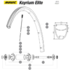 Mavic Ksyrium Elite Speiche Vorderrad 283,5 Mm Schwarz Nippel Rot Modell 2016-17 2 Mavic Ksyrium Elite Speiche Vorderrad 283,5 Mm Schwarz Nippel Rot Modell 2016-17 -SCHALTWERKE 43261 0 Ersatzteil Mavic Ksyrium Elite VR 2016