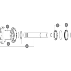 Mavic Hinterrad MTB Nabe - Dichtring Fuer ID360 Auto Adjust System