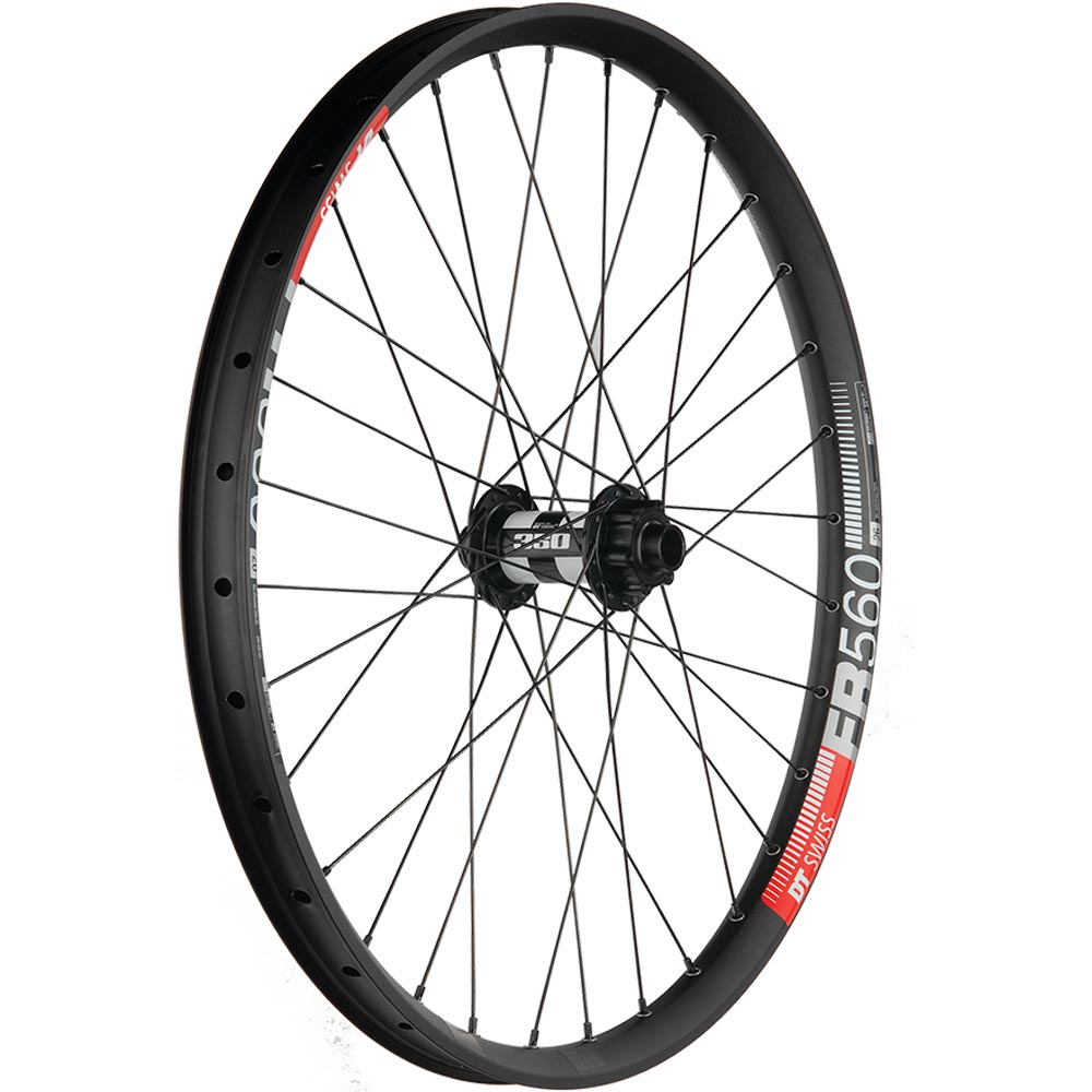 27,5 Zoll Vorderrad DT Swiss 350 Disc 6 Loch MTB Nabe + DT Swiss FR 560 Felge