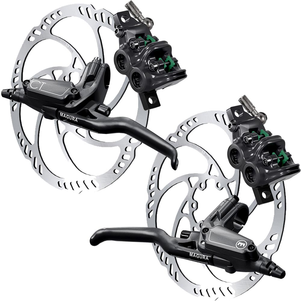 Disc Set Magura MT C5 Bremsen + Storm HC Scheiben 3 Disc Set Magura MT C5 Bremsen + Storm HC Scheiben