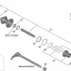 Shimano XTR FH-M9111/ FH-M9111-B/ FH-M9111-BS Disc Hinterrradnabe Ersatzteil | Achsmuttereinheit Nr 2 -SCHALTWERKE 55144 0 Shimano Ersatzteile XTR FHM9111 FHM9111B FHM9111BS