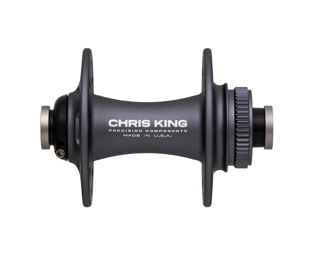 Chris King R45D Vorderradnabe 12x100 Disc Centerlock 24 Loch Matte Slate | Matt-grau 4 Chris King R45D Vorderradnabe 12x100 Disc Centerlock 24 Loch Matte Slate | Matt-grau – Bild 2