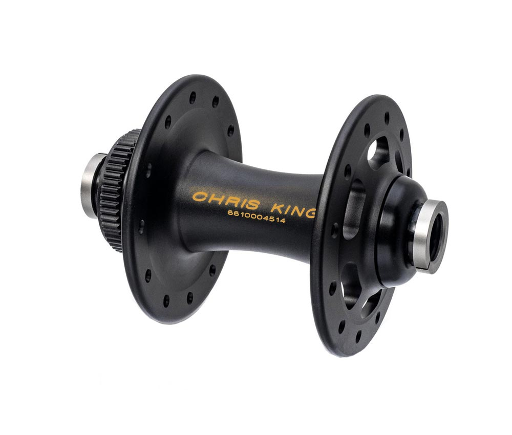Chris King R45D Ceramic Vorderradnabe 12x100 Disc Centerlock 24 Loch Two Tone | Schwarz-gold 3 Chris King R45D Ceramic Vorderradnabe 12x100 Disc Centerlock 24 Loch Two Tone | Schwarz-gold