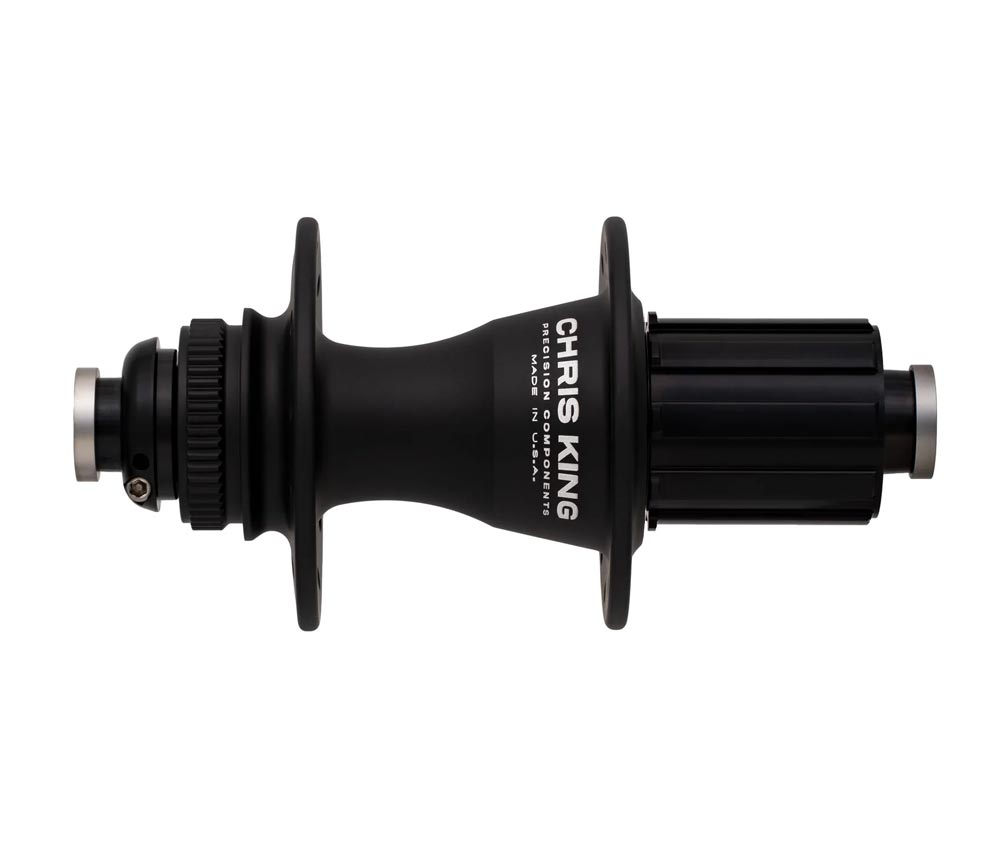 Chris King R45D Hinterradnabe 12x142 Disc Centerlock 28 Loch Rotor HG11 Matte Jet | Matt-schwarz 4 Chris King R45D Hinterradnabe 12x142 Disc Centerlock 28 Loch Rotor HG11 Matte Jet | Matt-schwarz – Bild 2