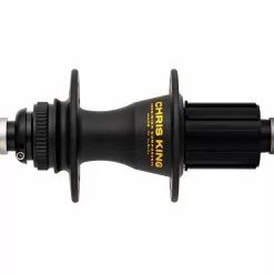 Chris King R45D Ceramic Hinterradnabe 12x142 Disc Centerlock 24 Loch Rotor HG11 Two Tone | Schwarz-gold -SCHALTWERKE 56713 1