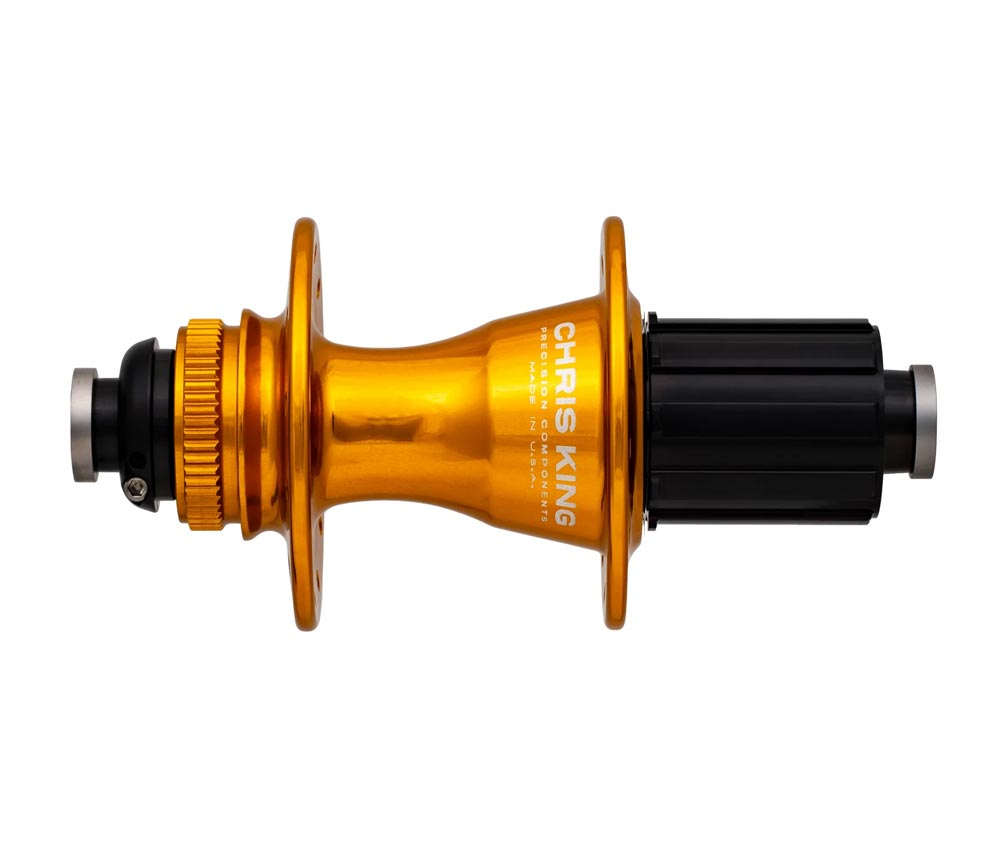 Chris King R45D Ceramic Hinterradnabe 12x142 Disc Centerlock 32 Loch Rotor HG11 Gold | Gold 3 Chris King R45D Ceramic Hinterradnabe 12x142 Disc Centerlock 32 Loch Rotor HG11 Gold | Gold