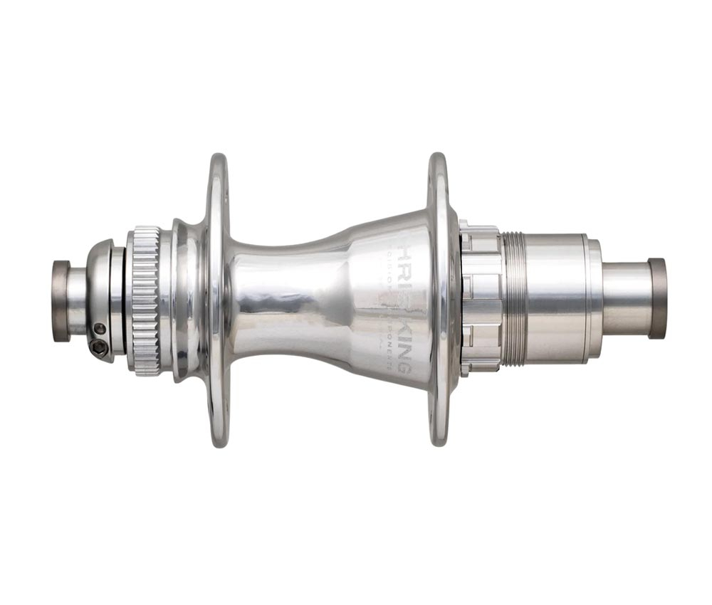 Chris King R45D Ceramic Hinterradnabe 12x142 Disc Centerlock 28 Loch Rotor Sram XDR Silber | Silver 3 Chris King R45D Ceramic Hinterradnabe 12x142 Disc Centerlock 28 Loch Rotor Sram XDR Silber | Silver