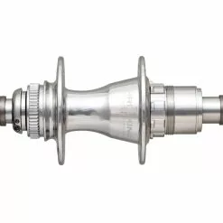 Chris King R45D Ceramic Hinterradnabe 12x142 Disc Centerlock 32 Loch Rotor Sram XDR Silber | Silver