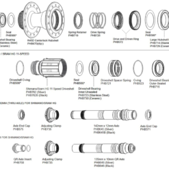 Chris King R45D Hinterradnabe 12x142 Disc Centerlock 24 Loch Rotor Sram XDR Two Tone | Schwarz-gold 6 Chris King R45D Hinterradnabe 12x142 Disc Centerlock 24 Loch Rotor Sram XDR Two Tone | Schwarz-gold -SCHALTWERKE 56781 2