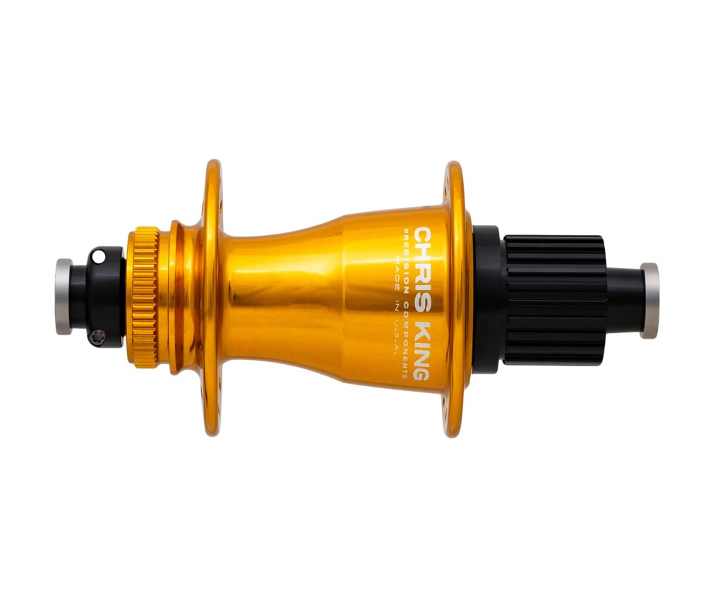 Chris King Boost Centerlock Hinterradnabe 12x148 Disc Centerlock 24 Loch Rotor Shimano Micro-Spline Gold | Gold 3 Chris King Boost Centerlock Hinterradnabe 12x148 Disc Centerlock 24 Loch Rotor Shimano Micro-Spline Gold | Gold