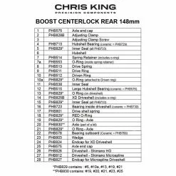 Chris King Boost Centerlock Hinterradnabe 12x148 Disc Centerlock 28 Loch Rotor Shimano Micro-Spline Red | Rot 7 Chris King Boost Centerlock Hinterradnabe 12x148 Disc Centerlock 28 Loch Rotor Shimano Micro-Spline Red | Rot -SCHALTWERKE 56916 1