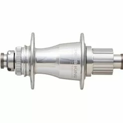 Chris King Boost Centerlock Ceramic Hinterradnabe 12x148 Disc Centerlock 28 Loch Rotor Shimano Micro-Spline Silver | Silber