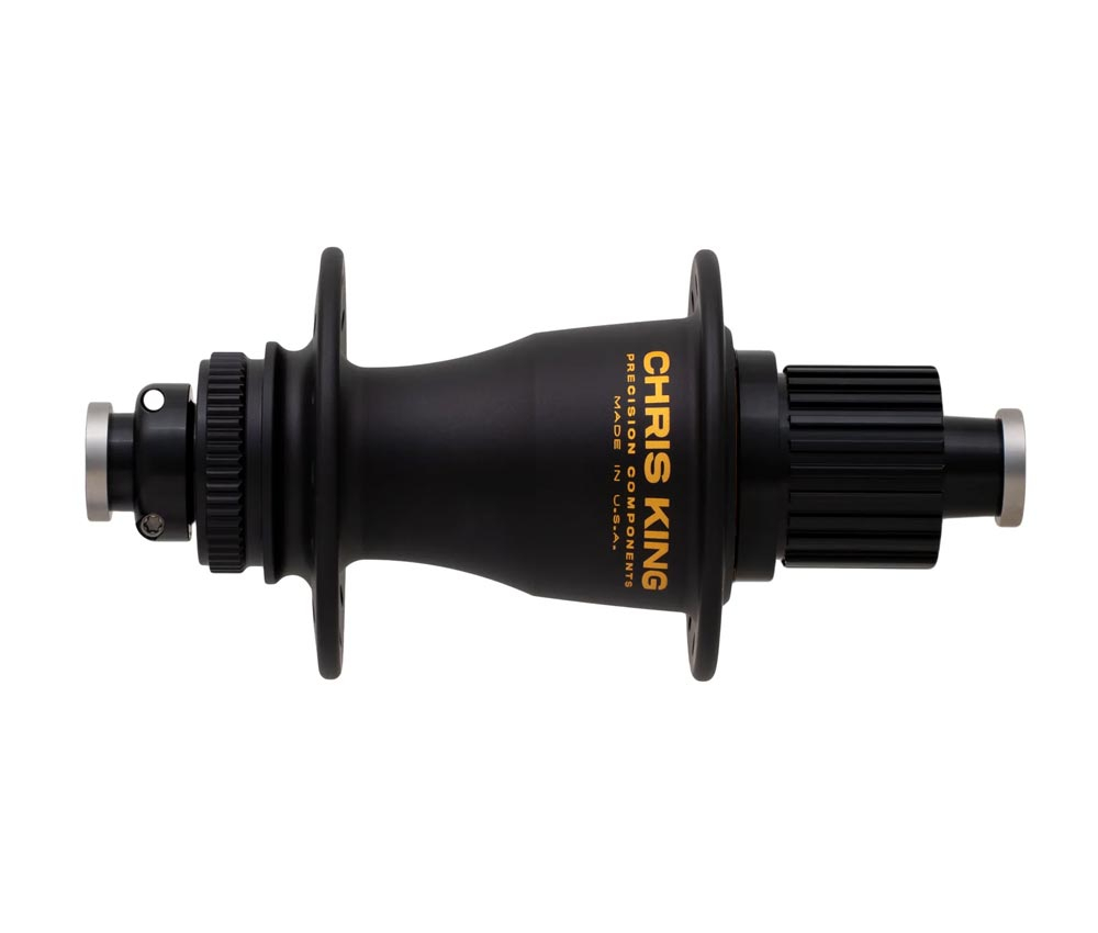 Chris King Boost Centerlock Ceramic Hinterradnabe 12x148 Disc Centerlock 32 Loch Rotor Shimano Micro-Spline Two Tone | Schwarz-gold 3 Chris King Boost Centerlock Ceramic Hinterradnabe 12x148 Disc Centerlock 32 Loch Rotor Shimano Micro-Spline Two Tone | Schwarz-gold