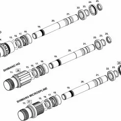 Chris King Boost Centerlock Ceramic Hinterradnabe 12x148 Disc Centerlock 32 Loch Rotor Sram XD Matte Jet | Matt-schwarz 9 Chris King Boost Centerlock Ceramic Hinterradnabe 12x148 Disc Centerlock 32 Loch Rotor Sram XD Matte Jet | Matt-schwarz -SCHALTWERKE 57054 3