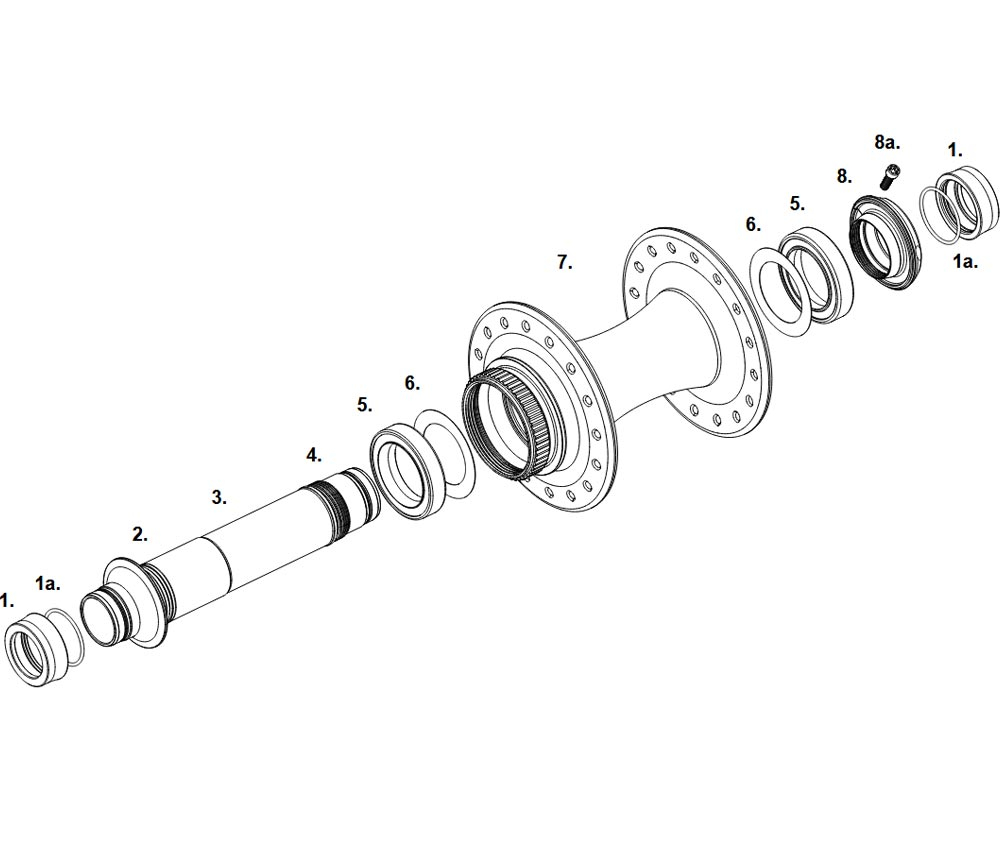 Chris King Boost Centerlock Ceramic Vorderradnabe 15x110 Disc Centerlock 32 Loch Black | Schwarz 5 Chris King Boost Centerlock Ceramic Vorderradnabe 15x110 Disc Centerlock 32 Loch Black | Schwarz – Bild 3