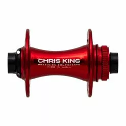Chris King Boost Centerlock Vorderradnabe 15x110 Disc Centerlock 24 Loch Red | Rot
