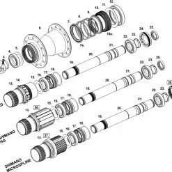 Chris King Boost Centerlock Hinterradnabe Ersatzteil | Ceramic-Lager Antriebsseite -SCHALTWERKE 57145 1