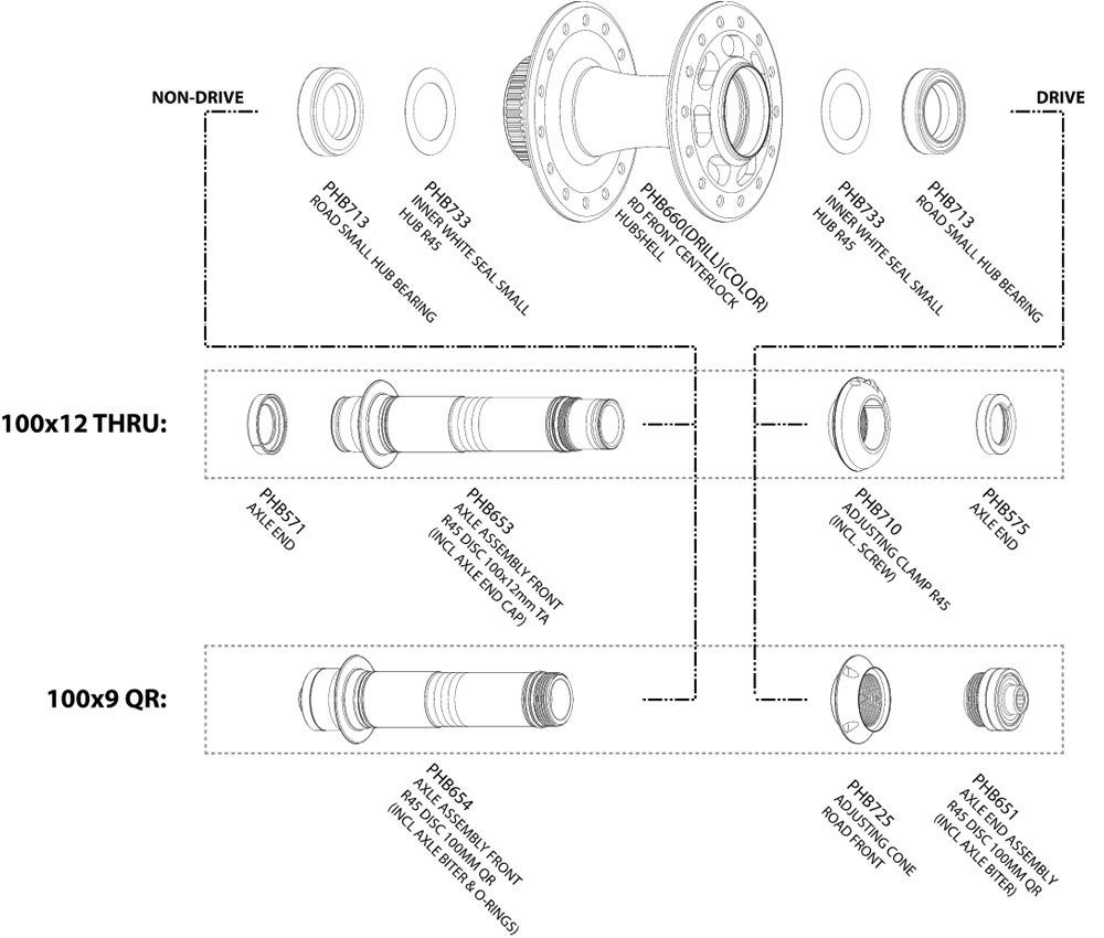 Chris King R45D Vorderradnabe Ersatzteil | Endanschlag Schnellspanner Schwarz 4 Chris King R45D Vorderradnabe Ersatzteil | Endanschlag Schnellspanner Schwarz – Bild 2