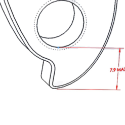 Wolf Tooth RoadLink Schaltwerk-Adapter - Shimano / Sram 10-11-fach 11-40 Zaehne -SCHALTWERKE 58518 2