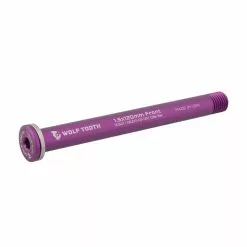 Wolf Tooth Steckachse Vorderrad - 12x100mm Laenge 120mm Gewinde M12x1,5mm Violett