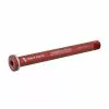 Wolf Tooth Steckachse Vorderrad - 12x100mm Laenge 120mm Gewinde M12x1,5mm Rot