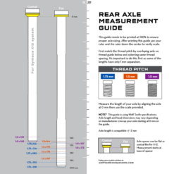 Wolf Tooth Steckachse Hinterrad - Laenge 167mm Gewinde M12x1,0mm Schwarz -SCHALTWERKE 58577 3